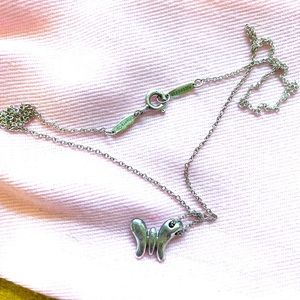 Tiffany & Co. Butterfly Necklace. Elsa Peretti